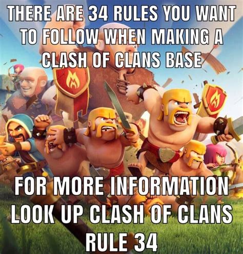 clash of clans rule 34